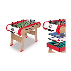 Smoby Powerplay 4 Σε 1(Ποδοσφαιράκι, Μπιλιάρδο, Πινγκ-Πονγκ, Hockey)  Smoby Powerplay 4 Σε 1(Ποδοσφαιράκι, Μπιλιάρδο, Πινγκ-Πονγκ, Hockey)