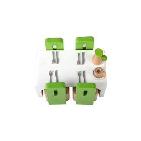 Hape Happy Family Ξύλινη Τραπεζαρία Dining Room 