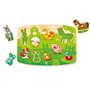 Hape Farmyard Peg Puzzle Παζλ Αγρόκτημα 