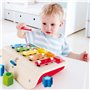 Hape Early Melodies Πιάνο - Ξυλόφωνο Με Γεωμετρικά Σχήματα S Sorter Xylophone 