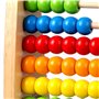 Hape Rainbow Bead Abacus Πολύχρωμος Άβακας 10 Στηλών 