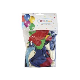 PROCOS Decorata Party Μπαλόνια Γενεθλίων Πολύχρωμα - 50Τμχ  PROCOS Decorata Party Μπαλόνια Γενεθλίων Πολύχρωμα - 50Τμχ