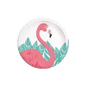 PROCOS Πιάτα Μεγάλα Flamingo 23Cm - 8Τμχ  PROCOS Πιάτα Μεγάλα Flamingo 23Cm - 8Τμχ