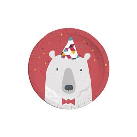 PROCOS Πιάτα Μεγάλα Arctic 23Cm - 8Τμχ  PROCOS Πιάτα Μεγάλα Arctic 23Cm - 8Τμχ