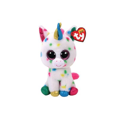 As company Beanie Boos Harmonie Χνουδωτό Μονόκερος Λευκός 40Εκ 