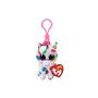 ty Beanie Boos Harmonie Χνουδωτό Κλιπ Μονόκερος Λευκός 