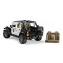 bruder Jeep Wrangler Unlimited Rubicon Αστυνομίας Με Αστυνομικό 