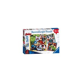 Ravensburger Παζλ 3X49 Τεμ. Avengers 
