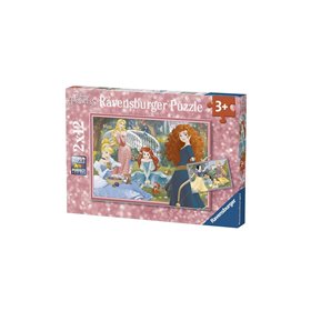 Ravensburger Παζλ 2X12 Τεμ. Πριγκίπισσες 