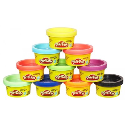 Hasbro Play-Doh Party - Party Tube 10 Μίνι Βαζάκια 