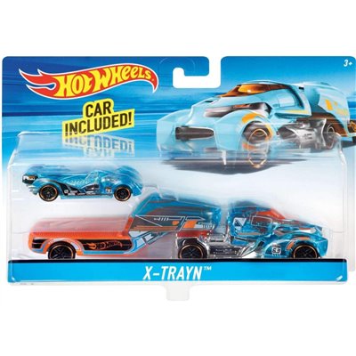 Mattel Hot Wheels Σούπερ Νταλίκα Transporter Truck Rumble Road 