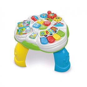 baby Clementoni Baby Βρεφικό Εκπαιδευτικό Τραπέζι Δραστηριοτήτων Πρώτες Μου Γνώσεις Για 10+ Μηνών 