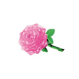 Professor Puzzle 3D Crystal Puzzle: Τριαντάφυλλο Ροζ, 44Κομ.  Professor Puzzle 3D Crystal Puzzle: Τριαντάφυλλο Ροζ, 44Κομ.