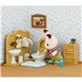 Epoch Sylvanian Families Σετ Chocolate Rabbit Αγόρι Και Σετ Μπάνιου Brother Set 