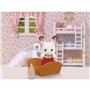 Epoch Sylvanian Families Chocolate Rabbit Μπαμπάς Με Καναπέ 