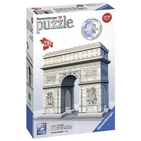 Ravensburger Παζλ 3D 216Τεμάχια Αψίδα Του Θριάμβου  Ravensburger Παζλ 3D 216Τεμάχια Αψίδα Του Θριάμβου
