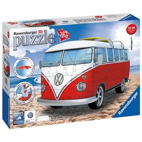 Ravensburger Παζλ 3D 162Τεμάχια Volkswagen Bus T1  Ravensburger Παζλ 3D 162Τεμάχια Volkswagen Bus T1