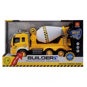  Friction Truck - Μπετονιέρα Με Ήχο Και Φώτα 