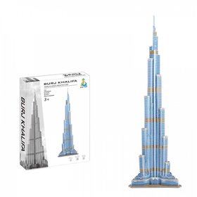 Ji Qu Toys Παζλ 3D Μπουρτζ Χαλιφά - 71Τεμάχια   Ji Qu Toys Παζλ 3D Μπουρτζ Χαλιφά - 71Τεμάχια