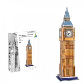 Ji Qu Toys Παζλ 3D Μπιγκ Μπεν- 31Τεμάχια   Ji Qu Toys Παζλ 3D Μπιγκ Μπεν- 31Τεμάχια