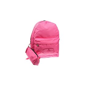 NO FEAR Σακίδιο Πλάτης Με Κασετίνα Classy Fuchsia  NO FEAR Σακίδιο Πλάτης Με Κασετίνα Classy Fuchsia