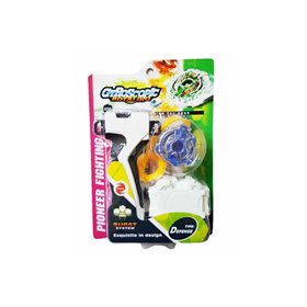  Toys Alloy Spinning Top Με 1 Σβούρα Και Εκτοξευτή 
