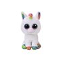 ty Beanie Boos Pixy Χνουδωτό Μονόκερος Λευκός 15Εκ 