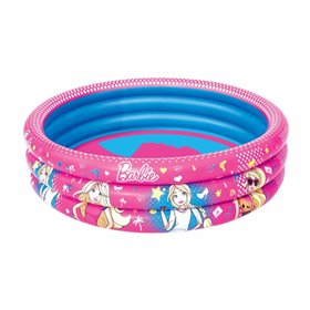 Bestway Barbie Children&039s 3-Ring Paddling Pool 122X30εκ.  Bestway Barbie Children&039s 3-Ring Paddling Pool 122X30εκ.
