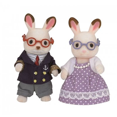 Epoch The Sylvanian Families - Ζευγάρι Παππούς Και Γιαγιά Λαγουδάκια 