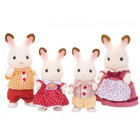 Epoch Sylvanian Families: Οικογένεια Σοκολατο – Λαγούδιων 