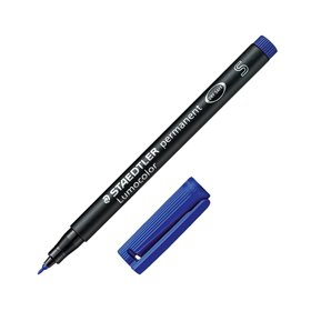 STAEDTLER Μαρκαδόρος Lumocolor S Permanent Μπλε 