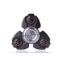 Diakakis imports Fidget Spinner Black Metal Three Leaves 3 Minutes - 3 Σχέδια 