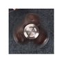 Diakakis imports Fidget Spinner Black Metal Three Leaves 3 Minutes - 3 Σχέδια 