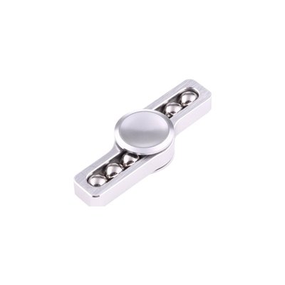 Diakakis imports Fidget Spinner Aluminium Two Leaves Small Steel Beads 3 Minutes 