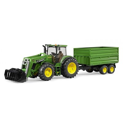 bruder Τρακτέρ John Deere 7930 Με Φορτωτή Και Τρέιλερ 