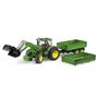 bruder Τρακτέρ John Deere 7930 Με Φορτωτή Και Τρέιλερ 