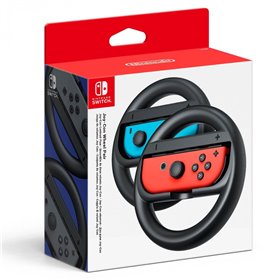 Nintendo Switch Joy-Con Wheel Pair Μαύρο 