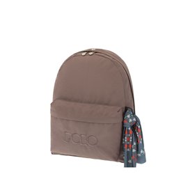 POLO Original Multi Scarf Σακίδιο Με Μαντήλι Χρώμα Καφέ 