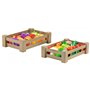 ecoiffier Fruits And Vegetables Crates Assorted 26 Cm 