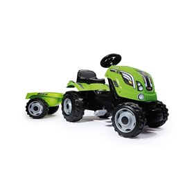 Smoby Τρακτέρ Με Καρότσα Farmer XL Πράσινο 