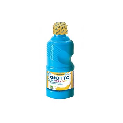 Giotto Σχολική Τέμπερα Μπουκάλι 250Ml Γαλάζιο 