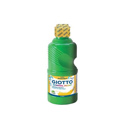 Giotto Σχολική Τέμπερα Μπουκάλι 250Ml Πράσινο 