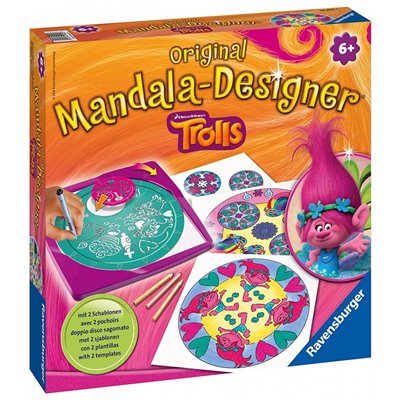 Ravensburger Μandala 2 Σε 1 Trolls 