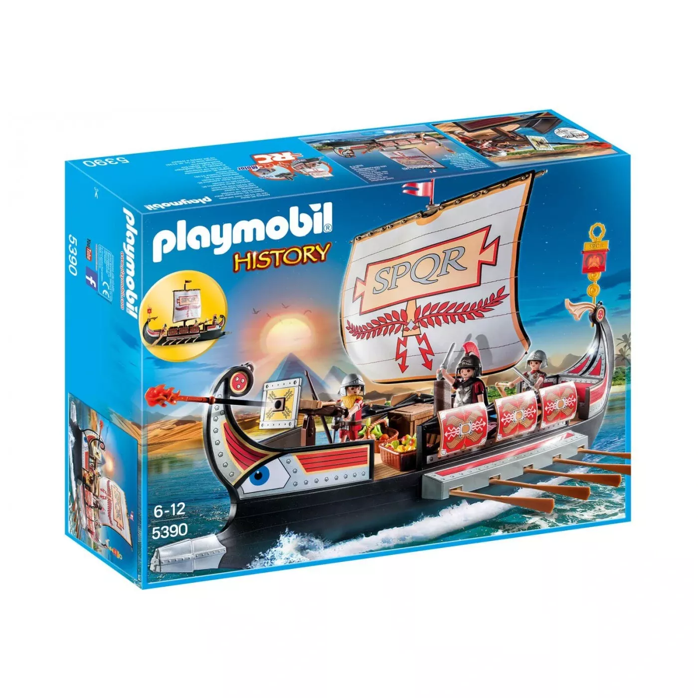 Playmobil Ρωμαϊκή Γαλέρα  Playmobil Ρωμαϊκή Γαλέρα