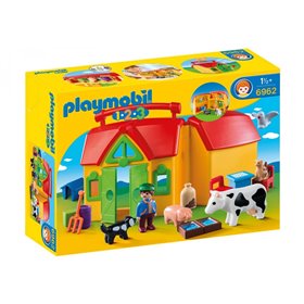 Playmobil Φάρμα-Βαλιτσάκι 123  Playmobil Φάρμα-Βαλιτσάκι 123