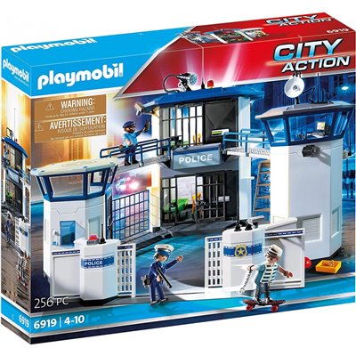 Playmobil Αρχηγείο Αστυνομίας Και Φυλακή Ασφαλείας 