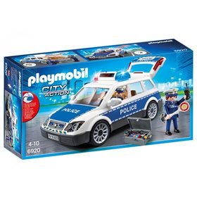 Playmobil Περιπολικό Όχημα Με Φάρο Και Σειρήνα 