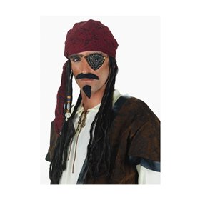 CLOWN Περούκα Caribbean Πειρατή Με Μπαντάνα 