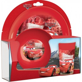 Gialamas Disney Cars Παιδικό Σετ Πρωινού 3 Τεμ  Gialamas Disney Cars Παιδικό Σετ Πρωινού 3 Τεμ