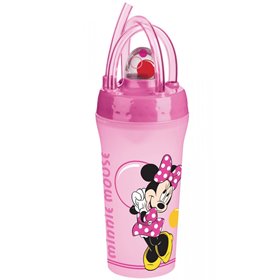 Gialamas Ποτήρι Με Καλαμάκι Minnie Mouse Bubbles  Gialamas Ποτήρι Με Καλαμάκι Minnie Mouse Bubbles